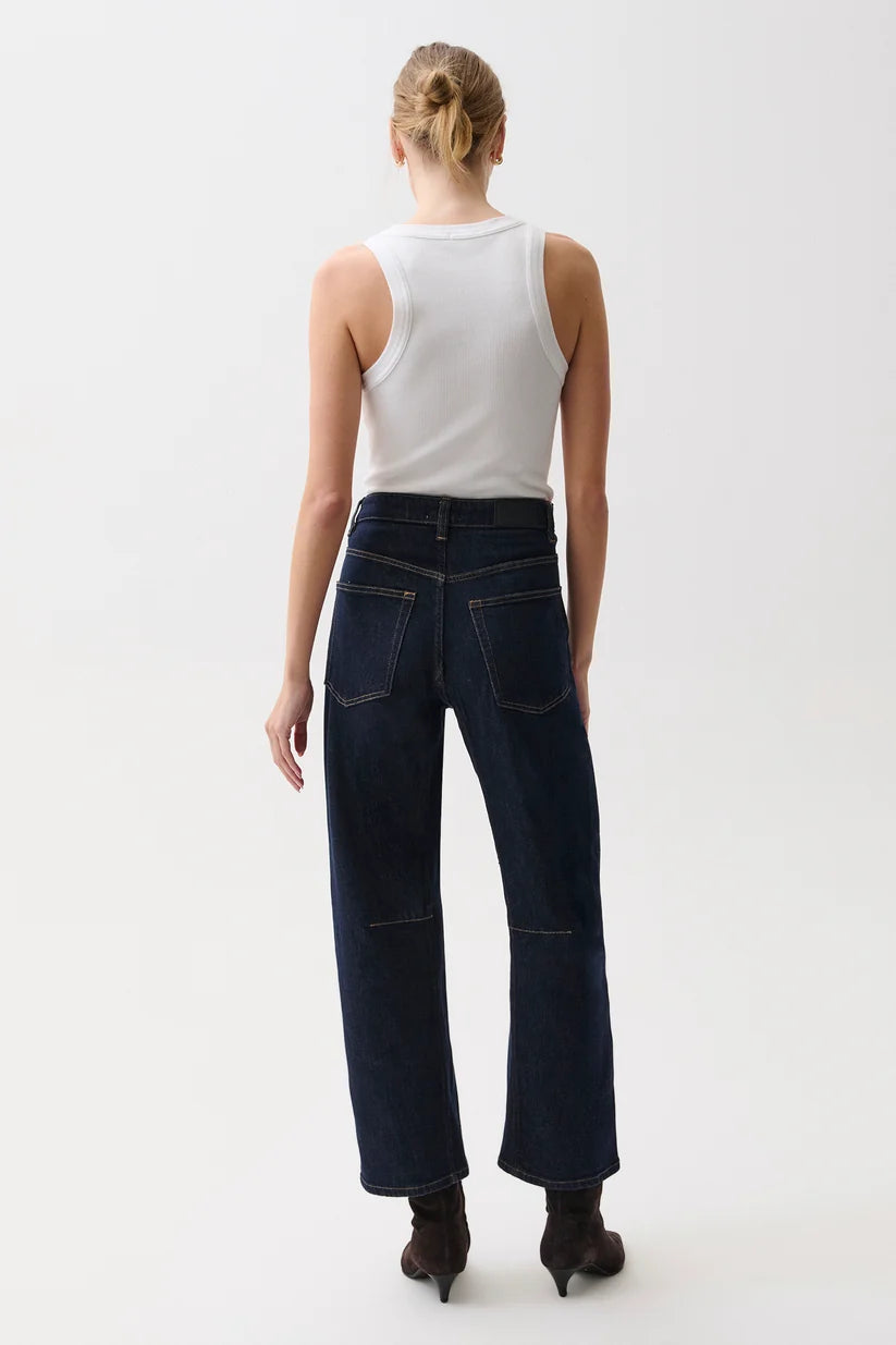 Beau Seamed Crescent Jean