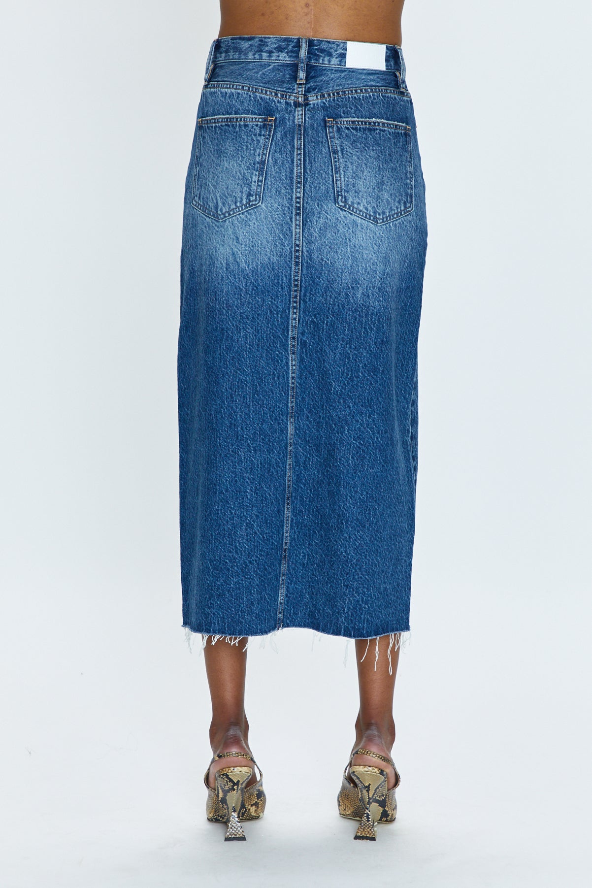 Alice Denim Midi Skirt