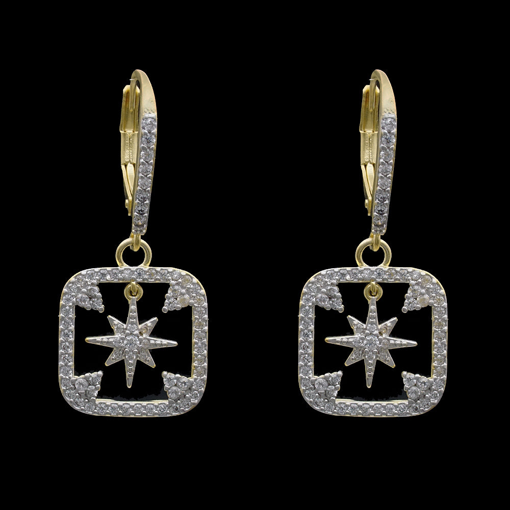 Cross Dangle Earring