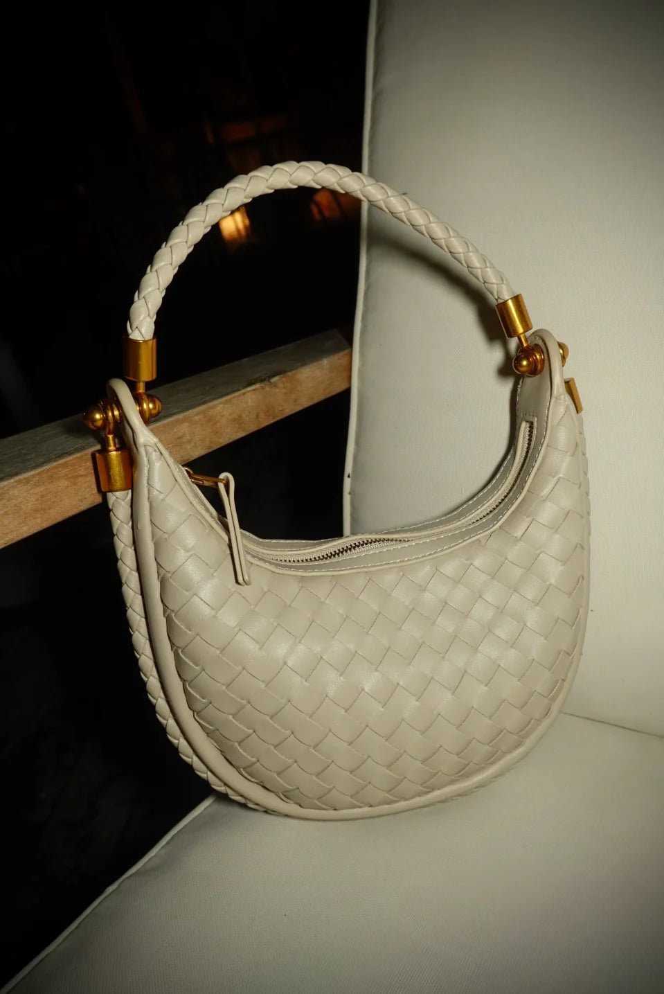 Mini Woven Hobo