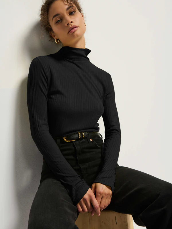 Renee Ribbed Turtleneck