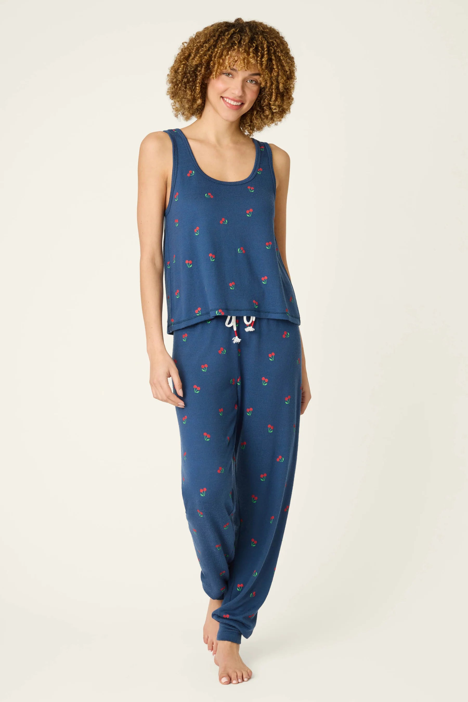 Star Spangled Cherries Lounge Set