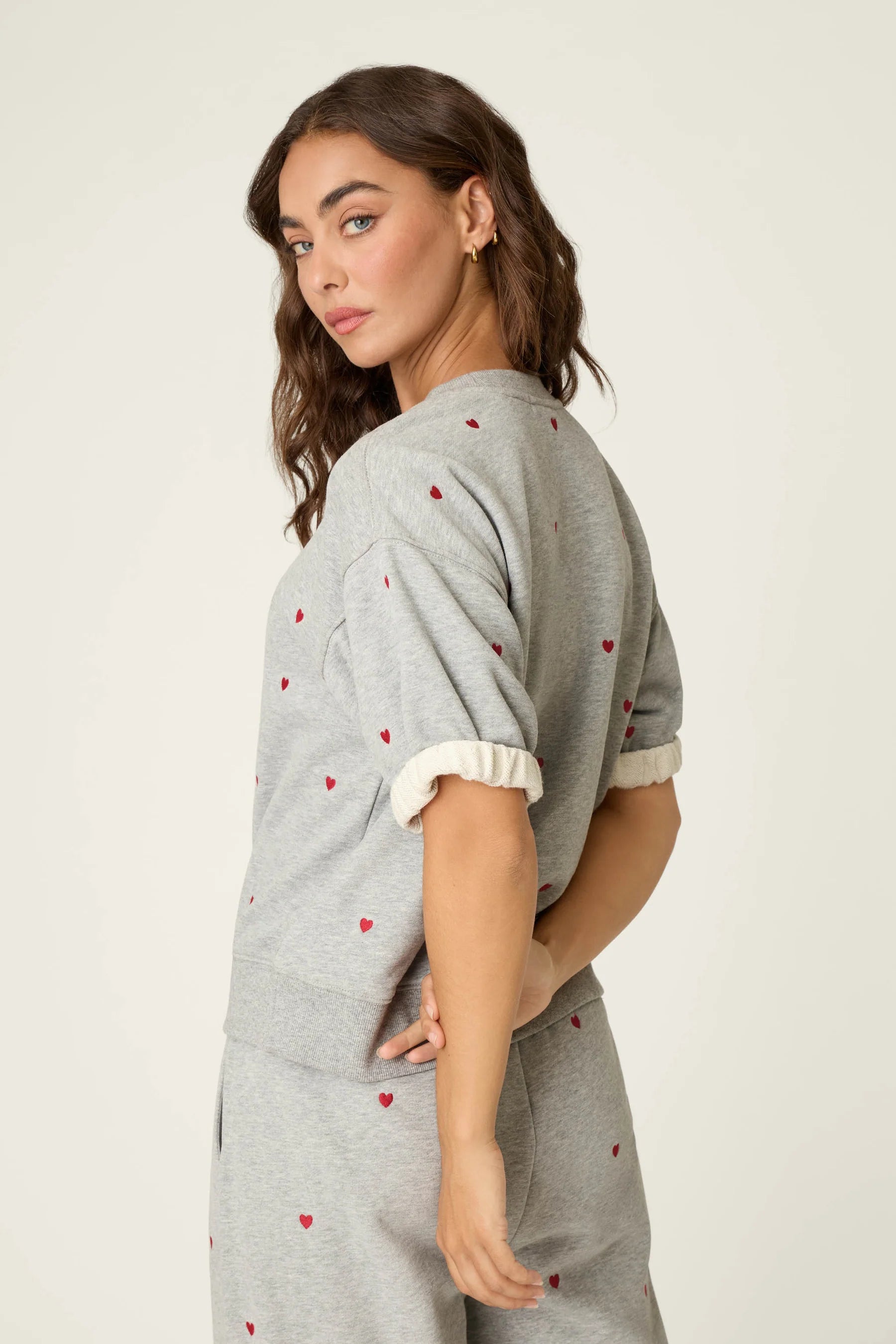 C'est La Vie Embroidered Lounge Set