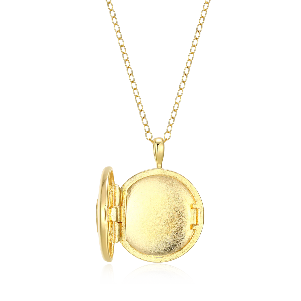 Pave Heart Locket Diamond Pendant Necklace