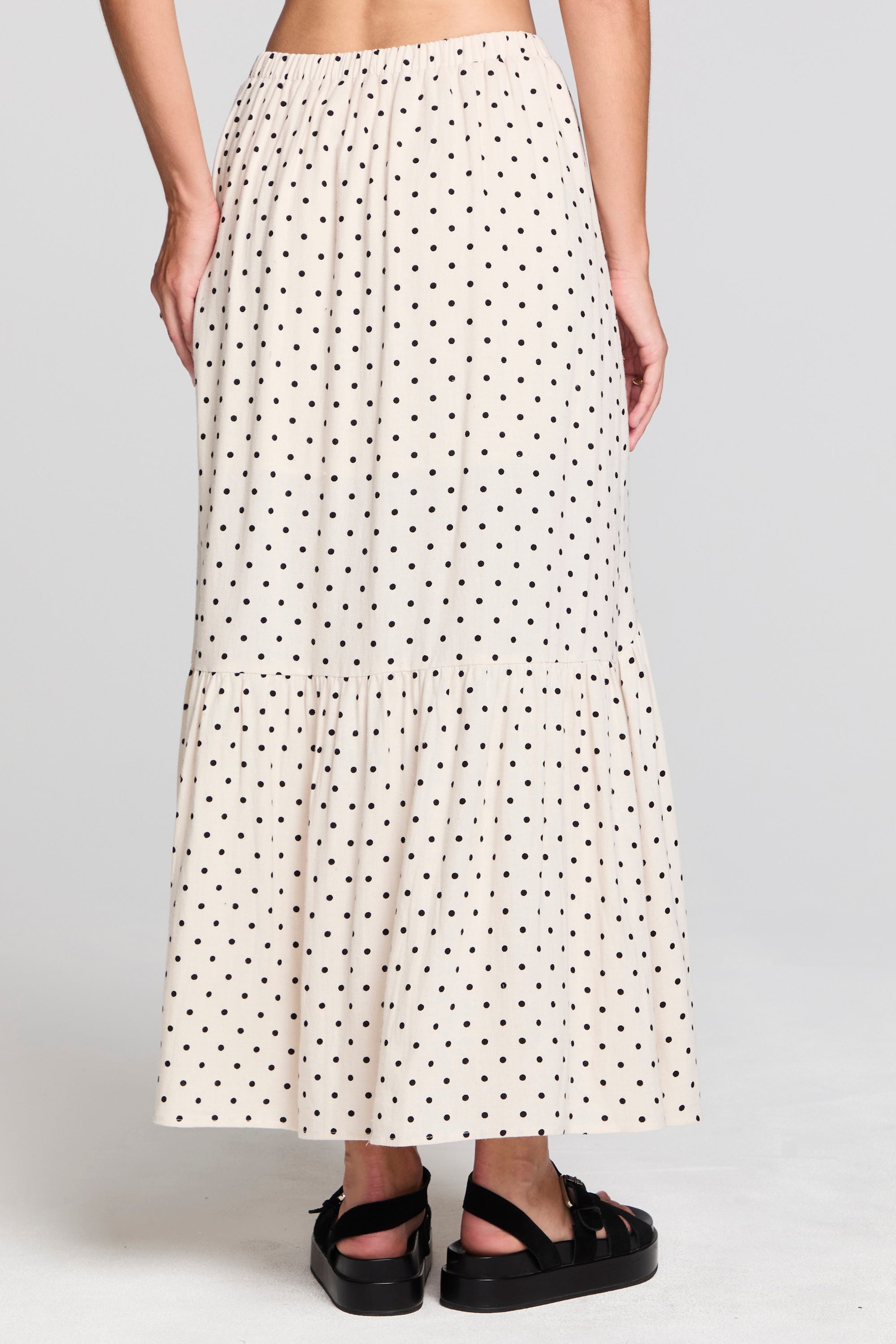 BEVERLEY MIDI SKIRT