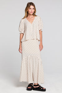 BEVERLEY MIDI SKIRT
