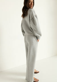 Lincoln Front Slit Knit Pant