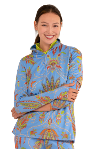 Half Zip Plume Pullover