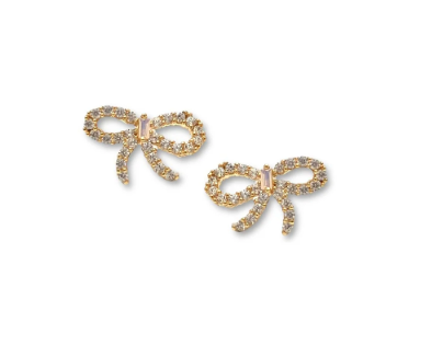 Bella Bow Stud Earring