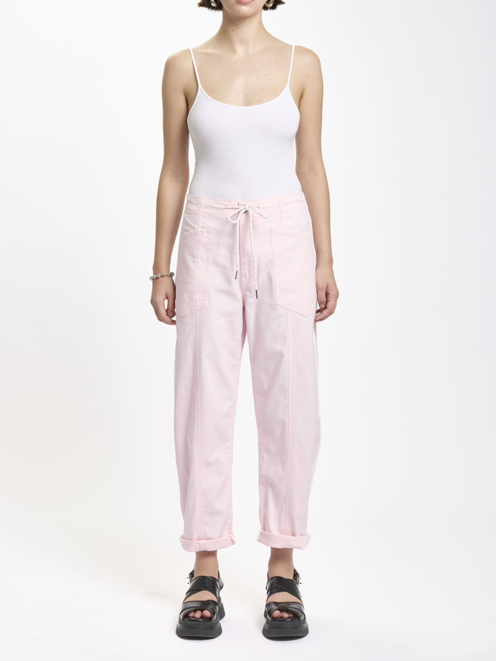 Villa Sport Stripe Drawstring Pant