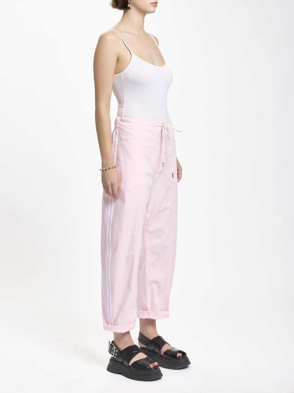 Villa Sport Stripe Drawstring Pant