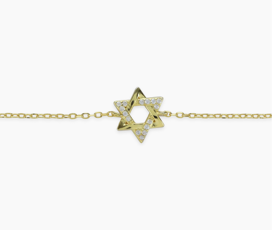 Star of David Dainty Bracelet