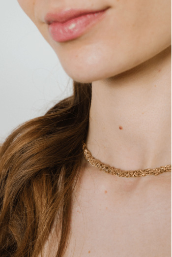 Mira Woven Chain Necklace