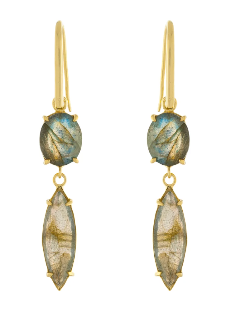 Labradorite Drop Earrings