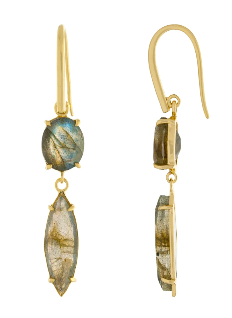 Labradorite Drop Earrings