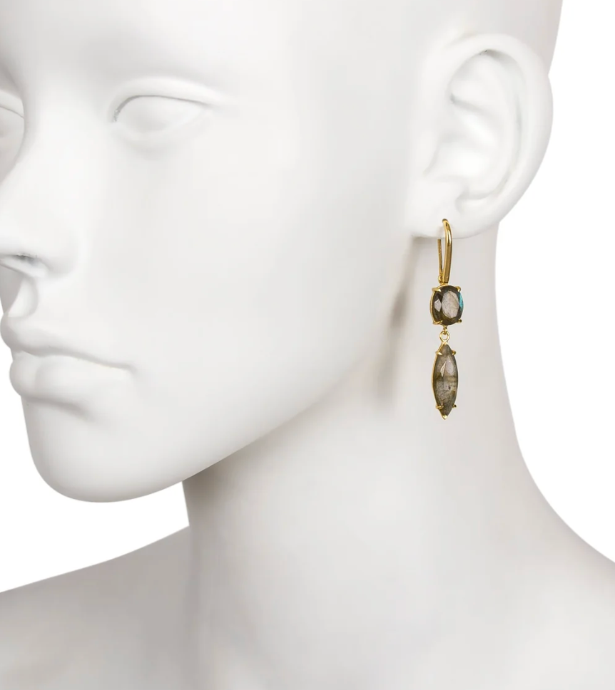 Labradorite Drop Earrings
