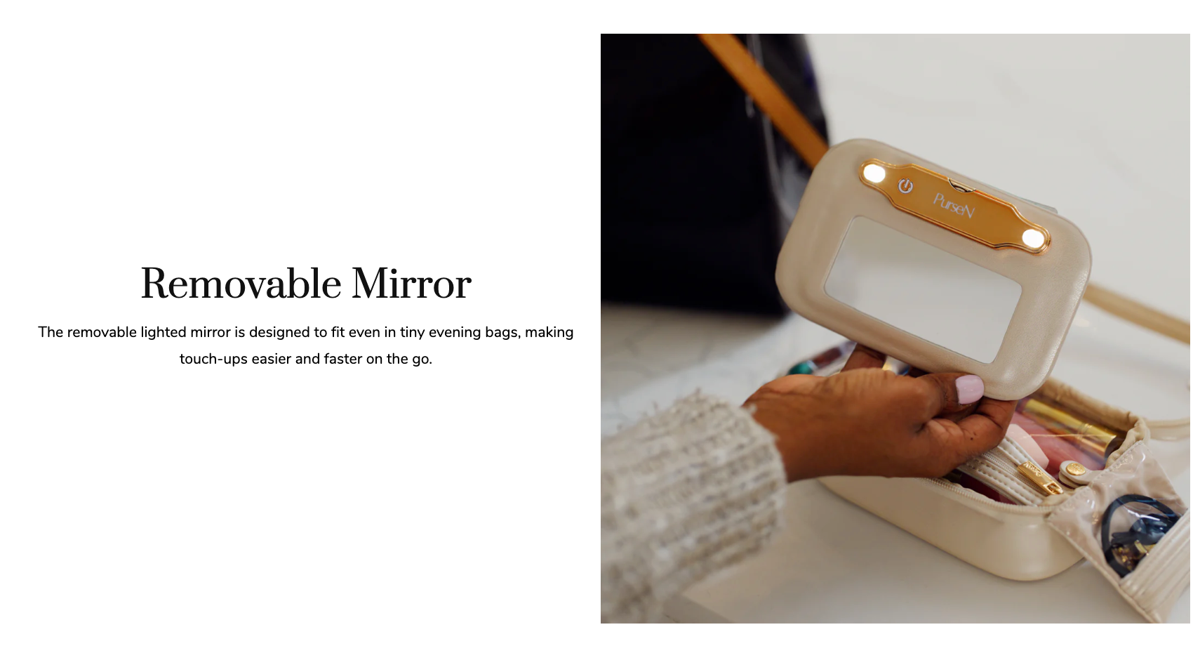 Litt Mini - Lighted Mirror Case