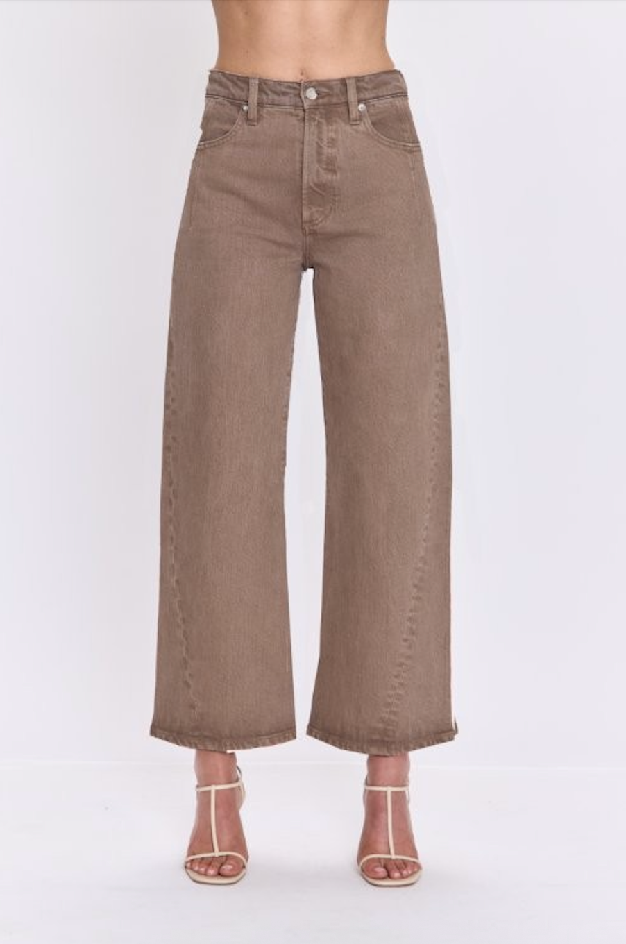 Kyra Twisted Seam Ankle Jean