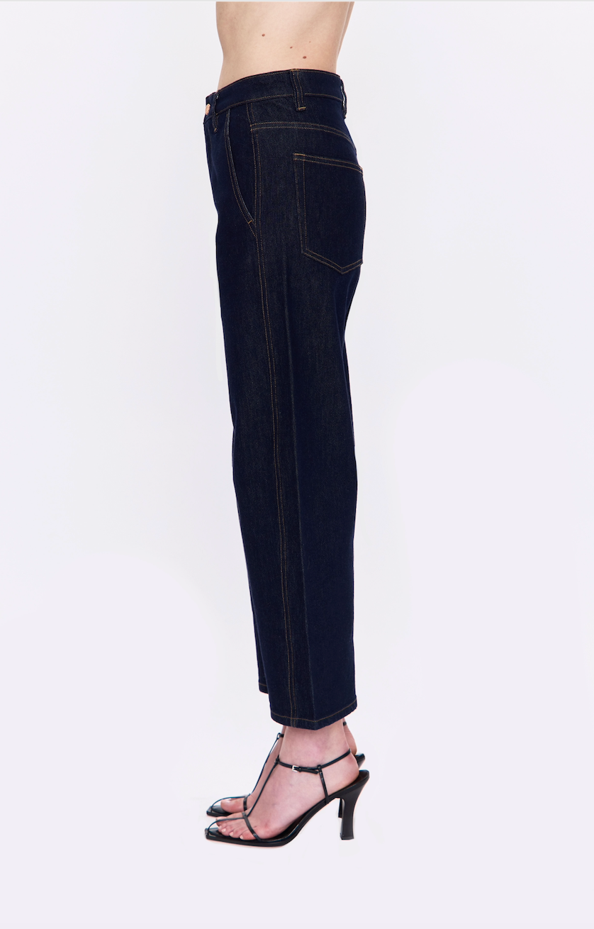 Beau Seamed Crescent Jean