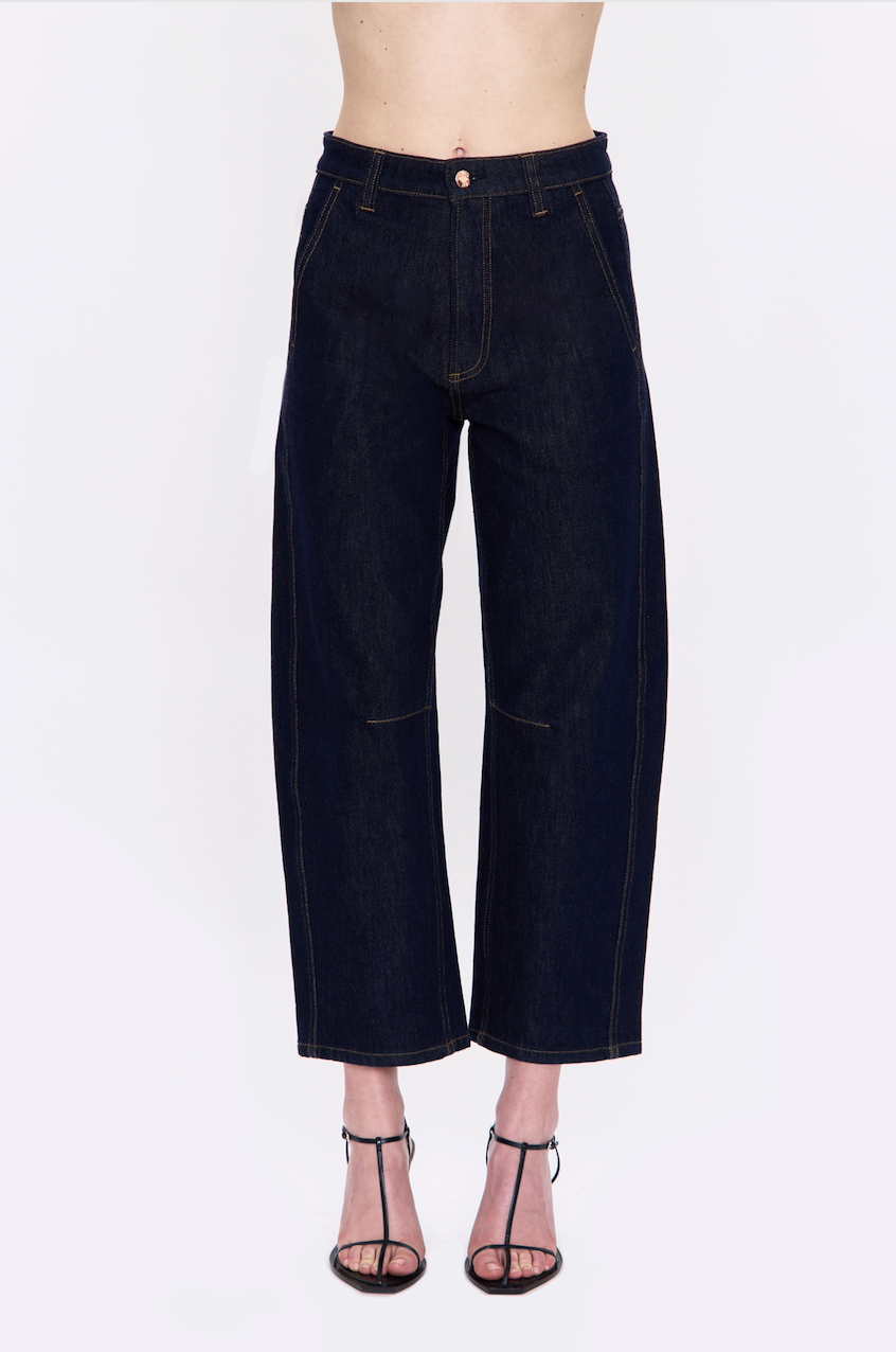 Beau Seamed Crescent Jean
