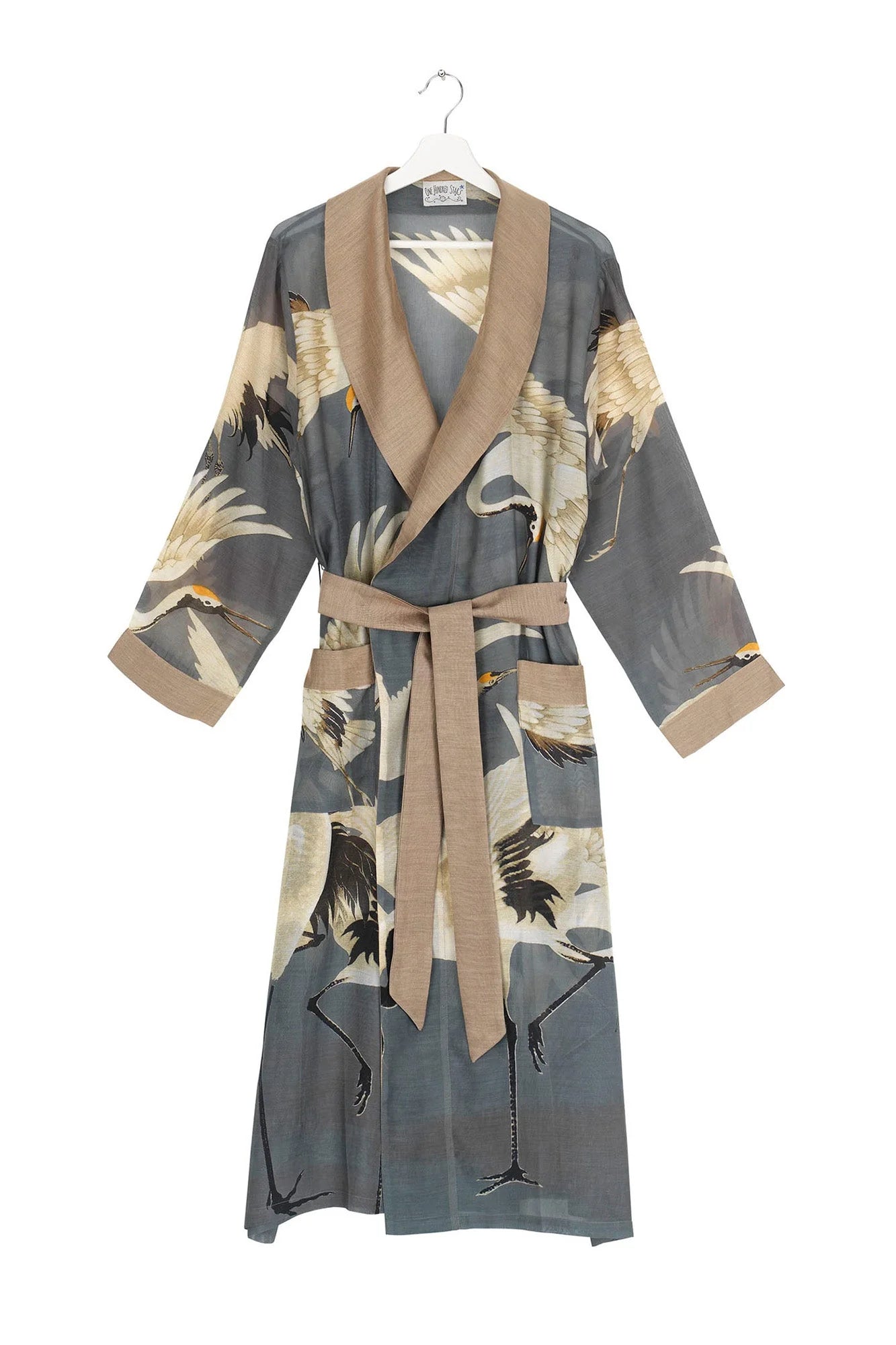 Slate Stork Robe
