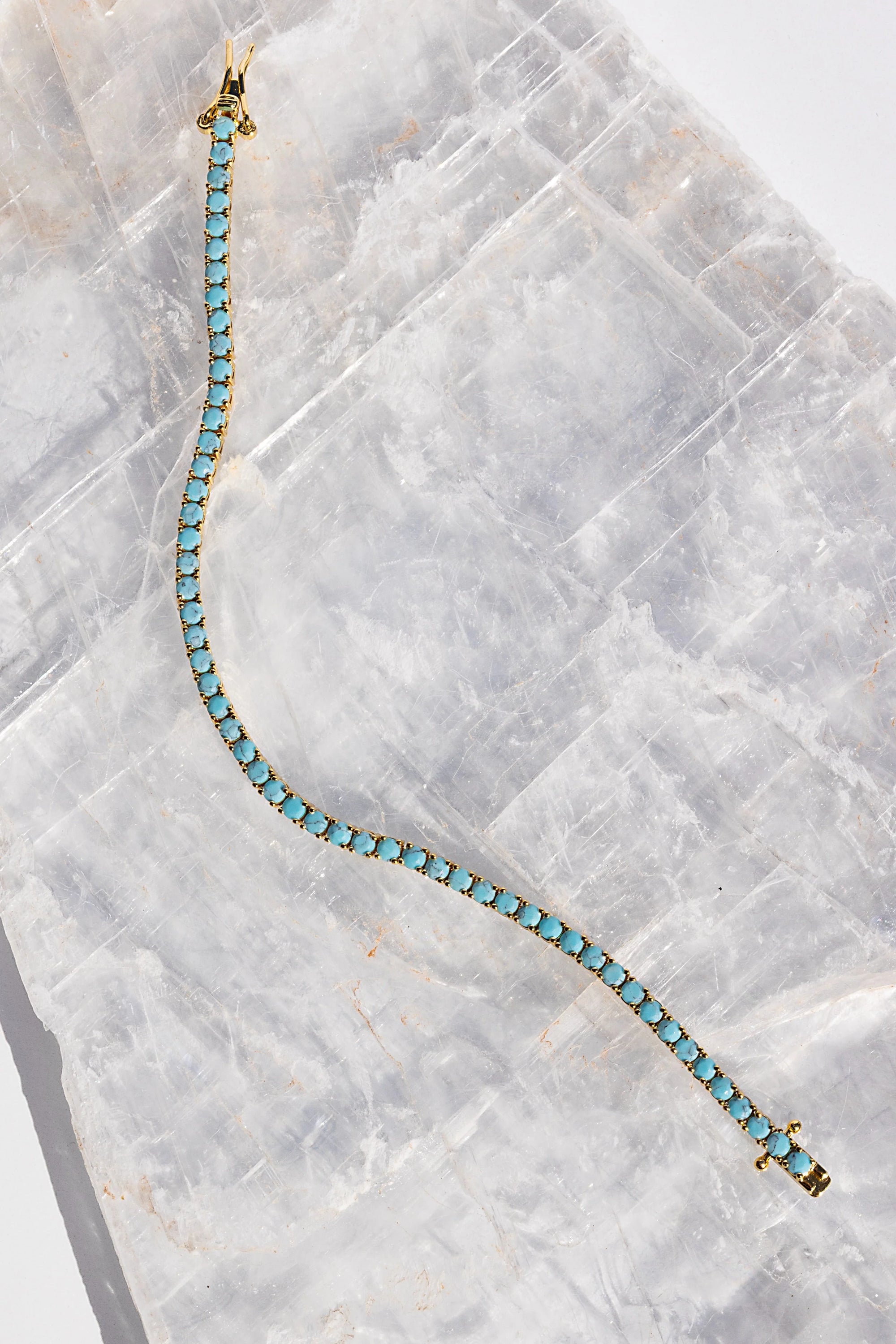 Turquoise Tennis Necklace