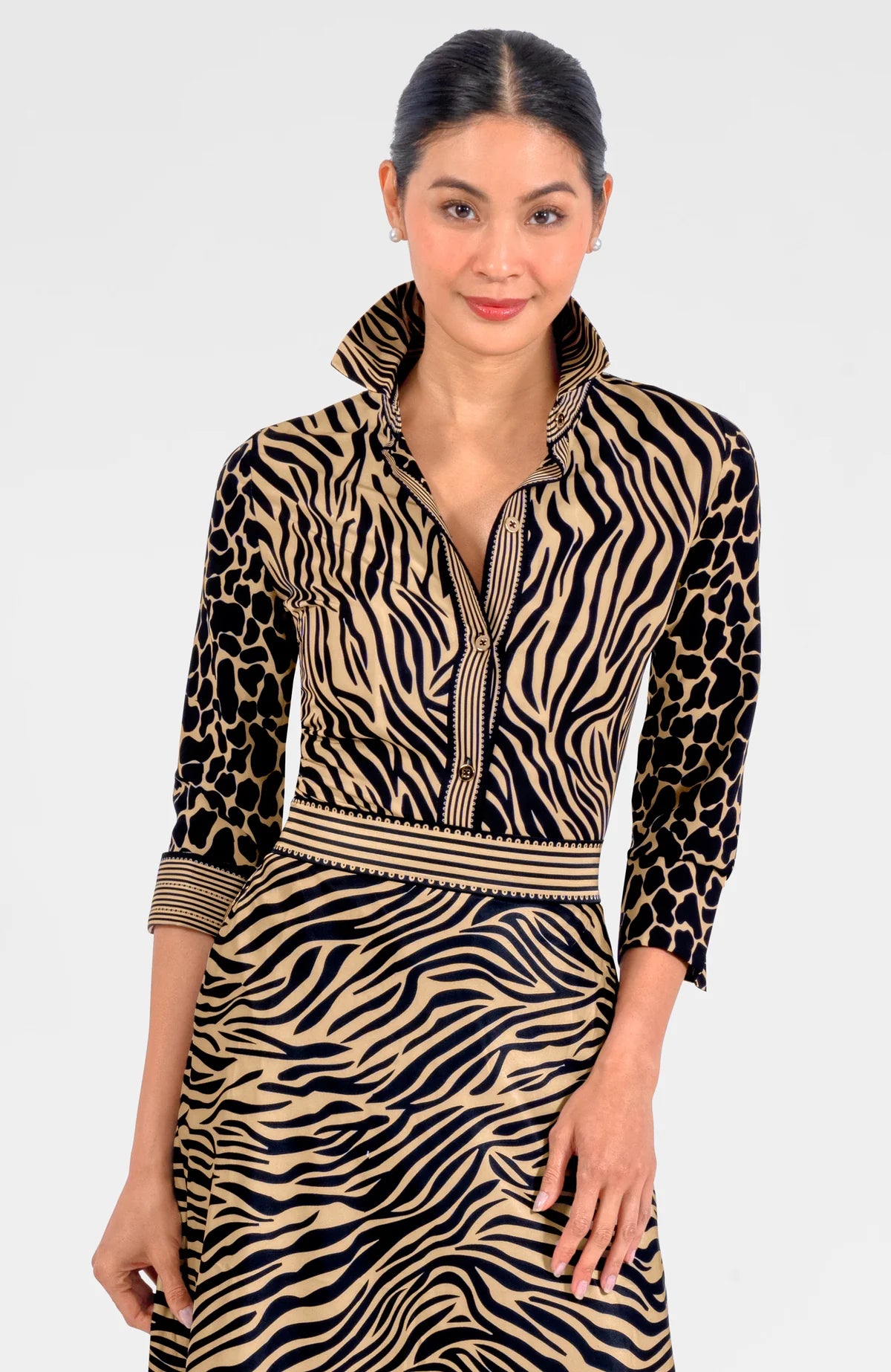 Animal Instincts Boyfriend Shirt