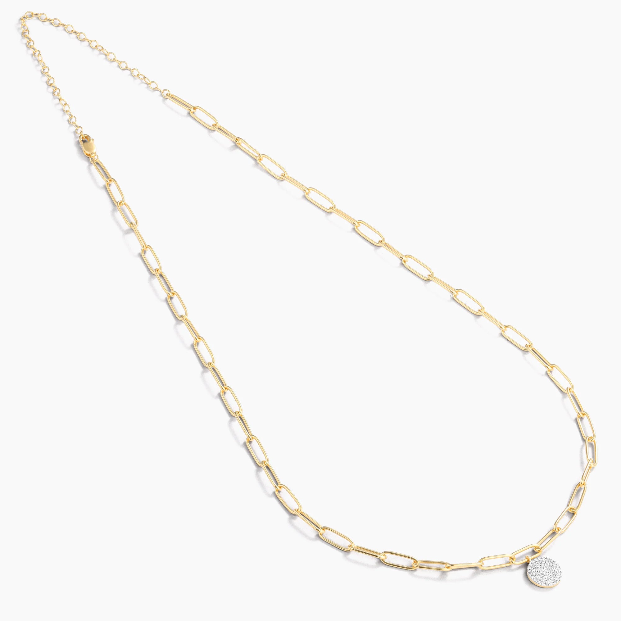 Right Round Diamond Pendant Necklace