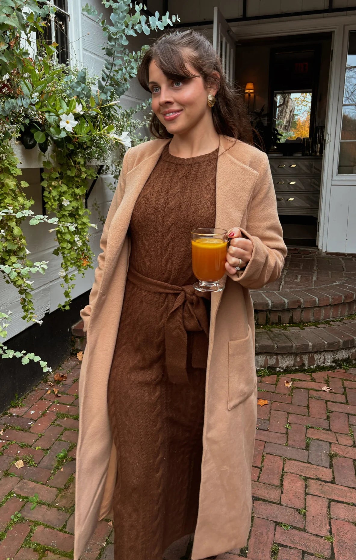 Barb Oversized Sweater Dress