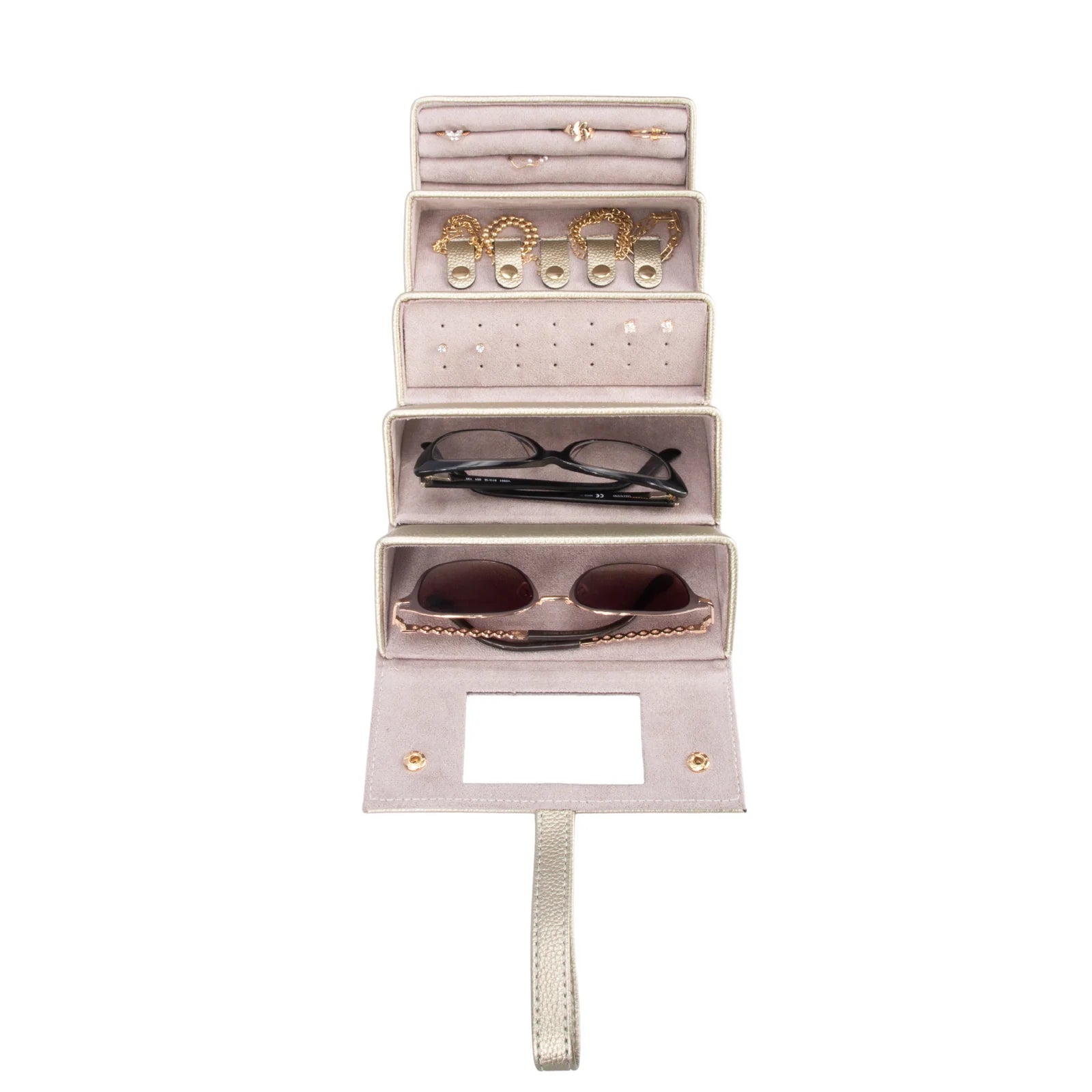 Foldable Eyewear & Jewelry Case