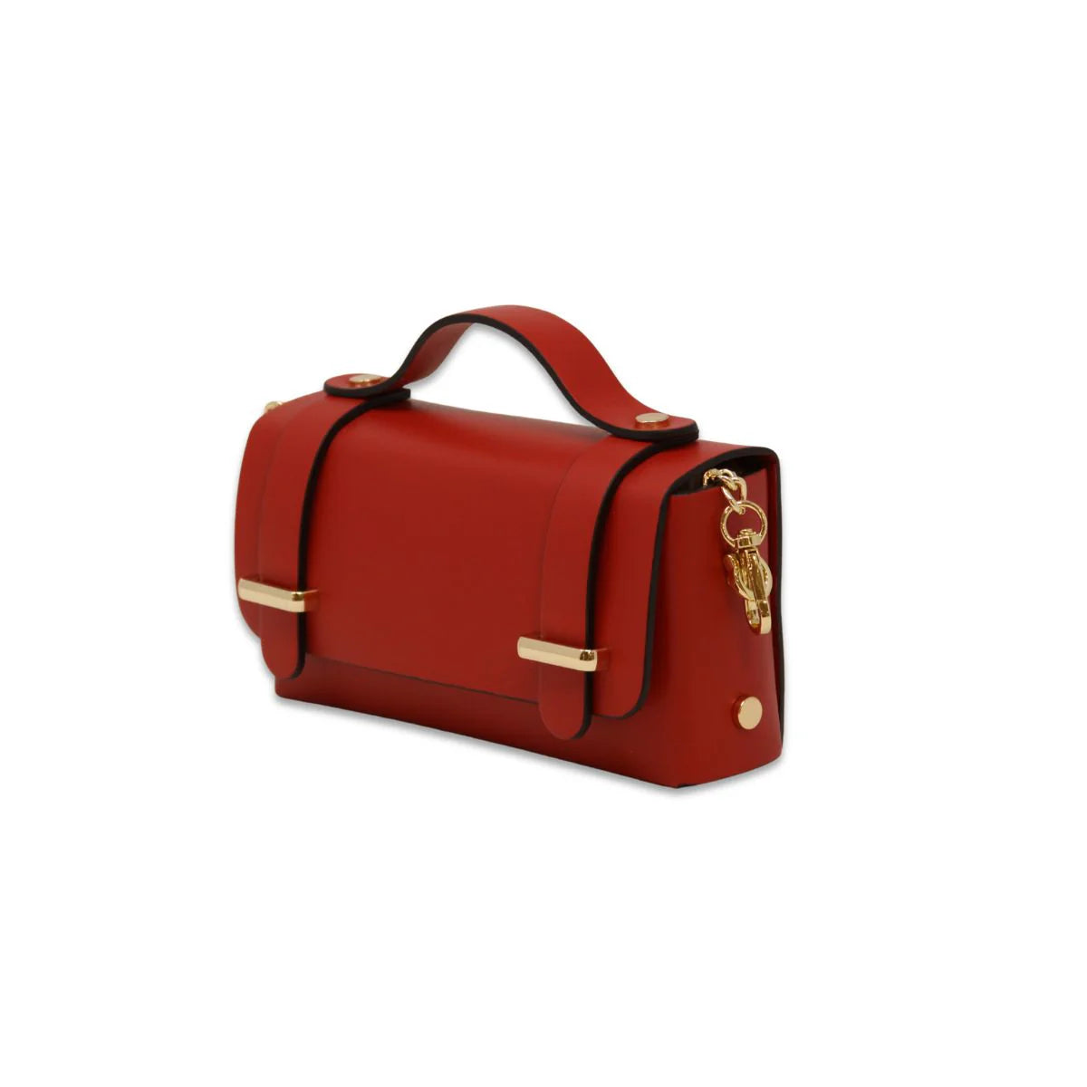 Sculptural Top Handle Crossbody