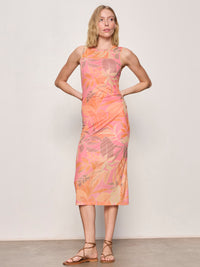 DESIRE MORE MESH CINCH DRESS