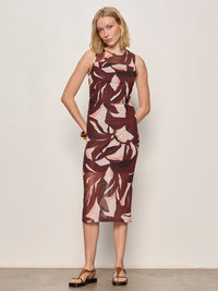 DESIRE MORE MESH CINCH DRESS
