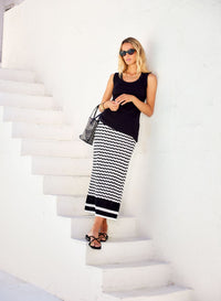 Zoe Crochet Midi Skirt