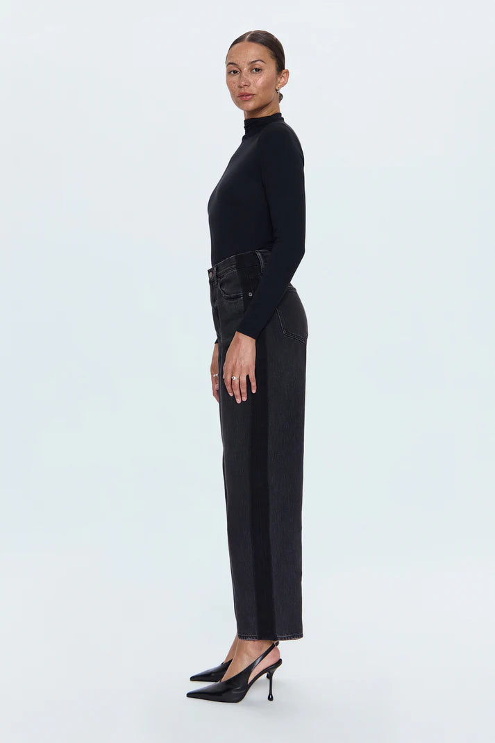 Wes High Rise Side Stripe Jean