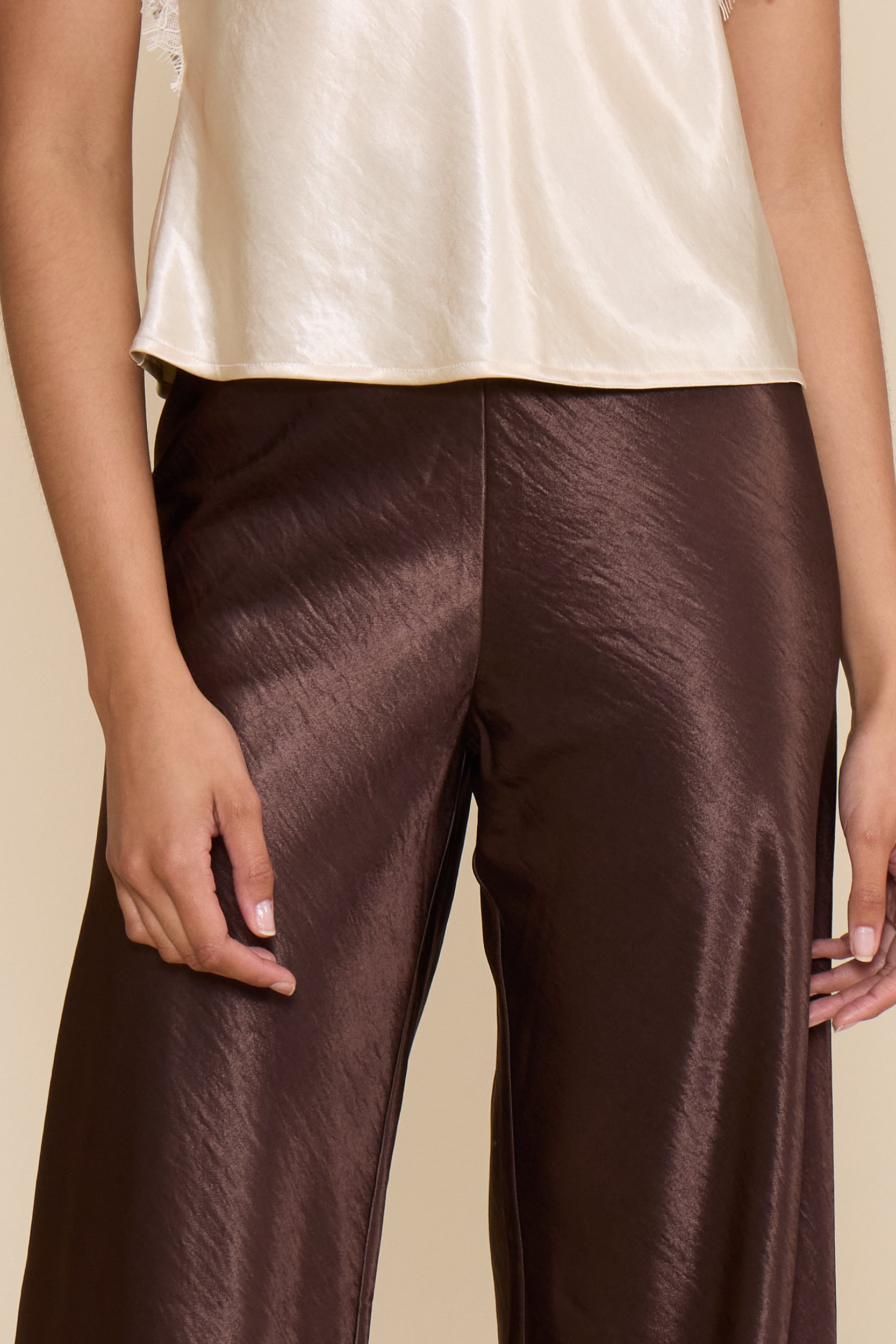 PA5544 JEIEL SATIN BIAS PANT