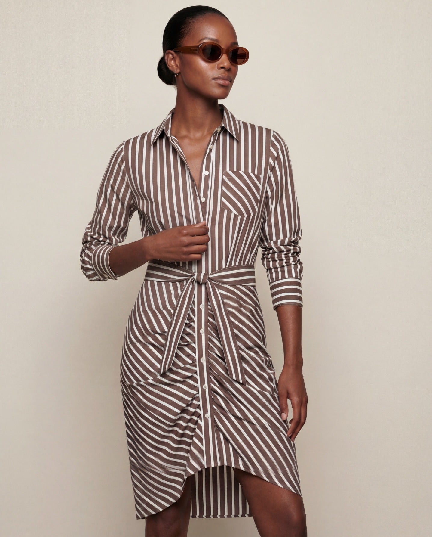 The Wrap Front Dress