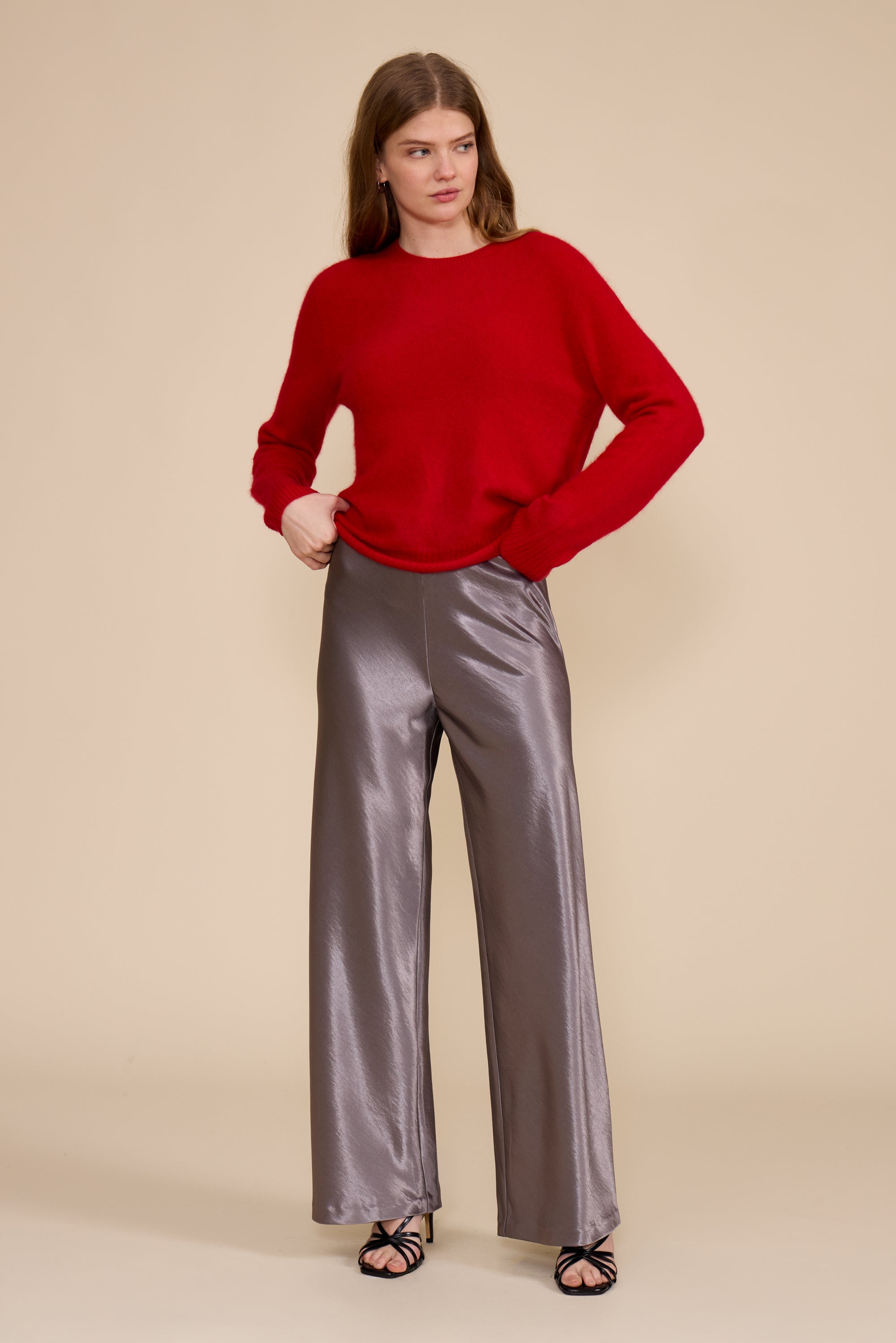 PA5544 JEIEL SATIN BIAS PANT