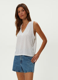 IRA V-NECK TANK