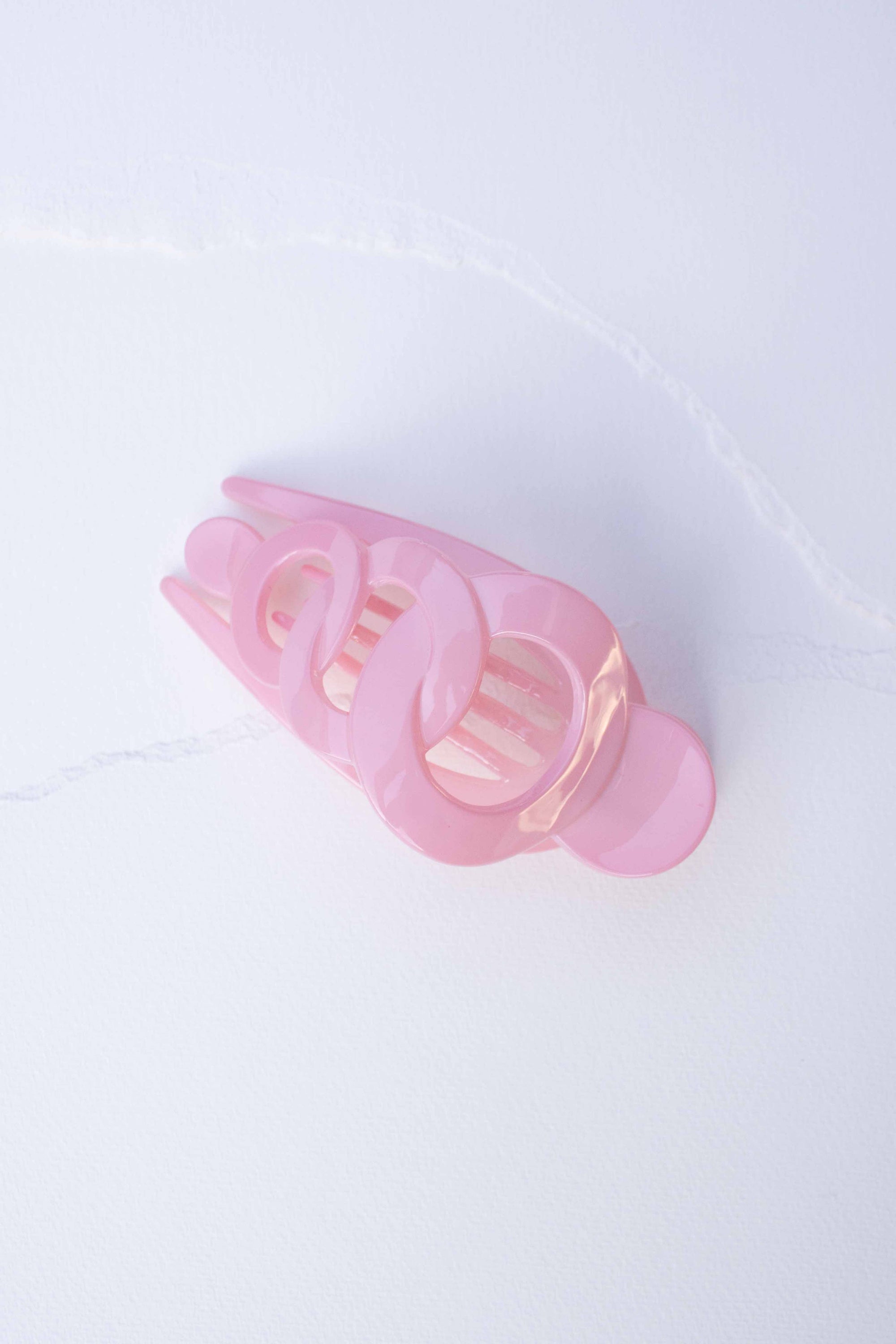 Glossy Geometric Hair Claw Clip