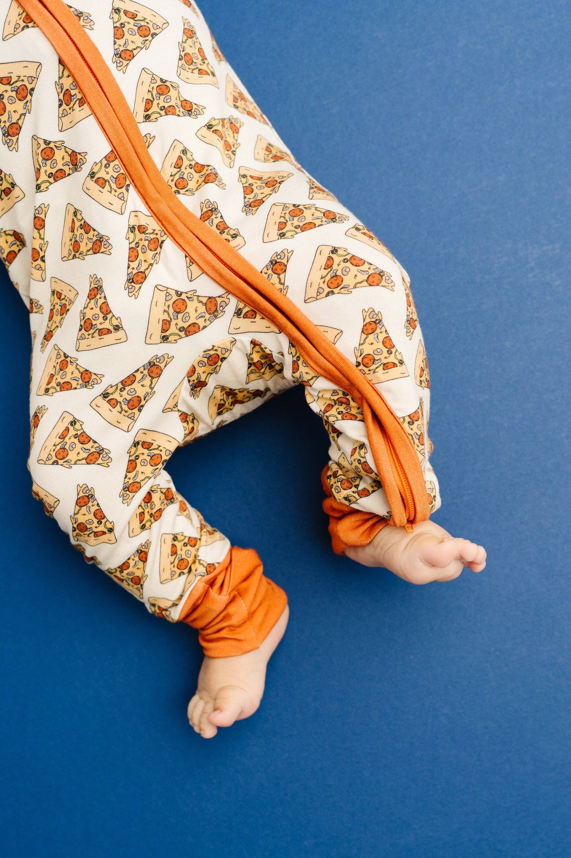 Baby Bamboo Sleeper - Pizza Please