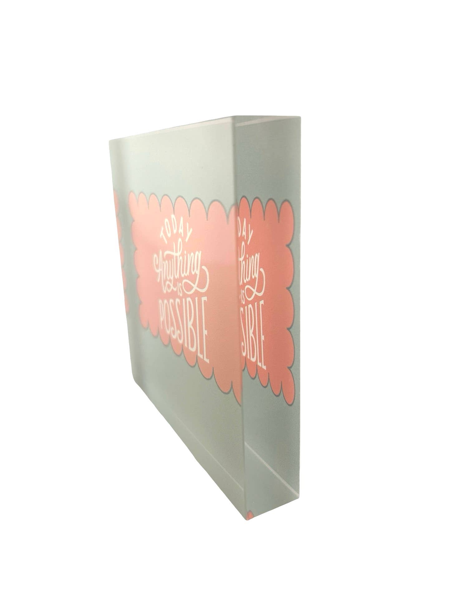 Acrylic Desk L'Objet, Anything is Possible