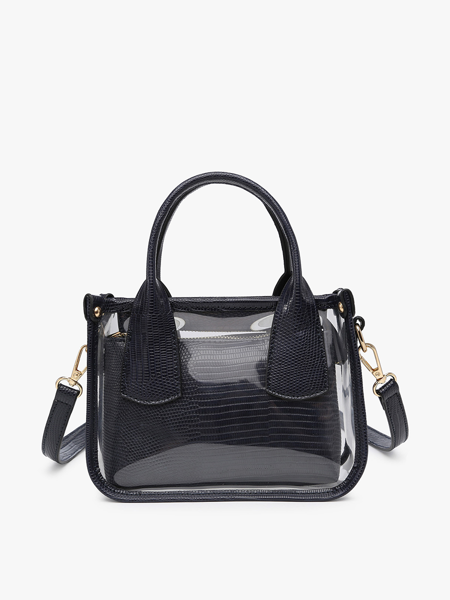 Stacey Clear Satchel Bag