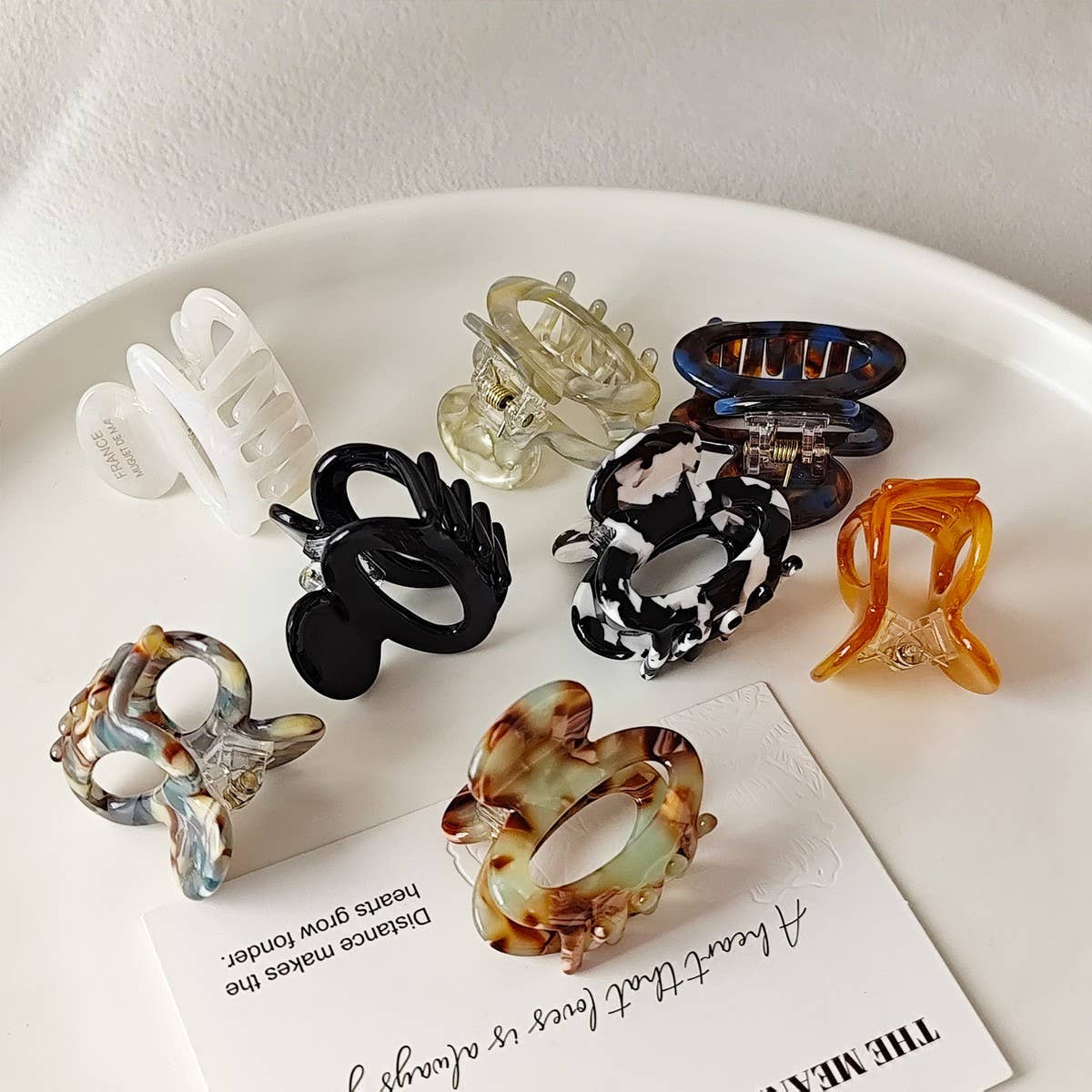 Mini Oval Hair Claw