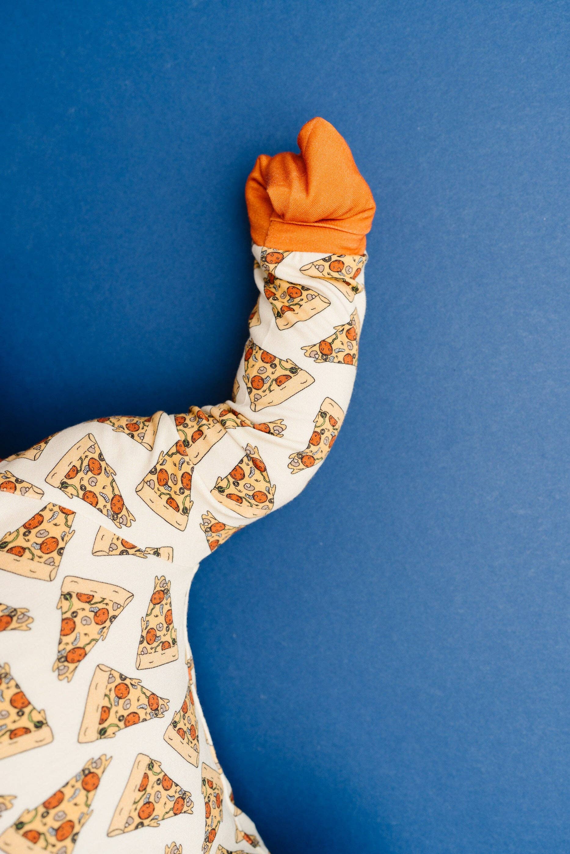 Baby Bamboo Sleeper - Pizza Please