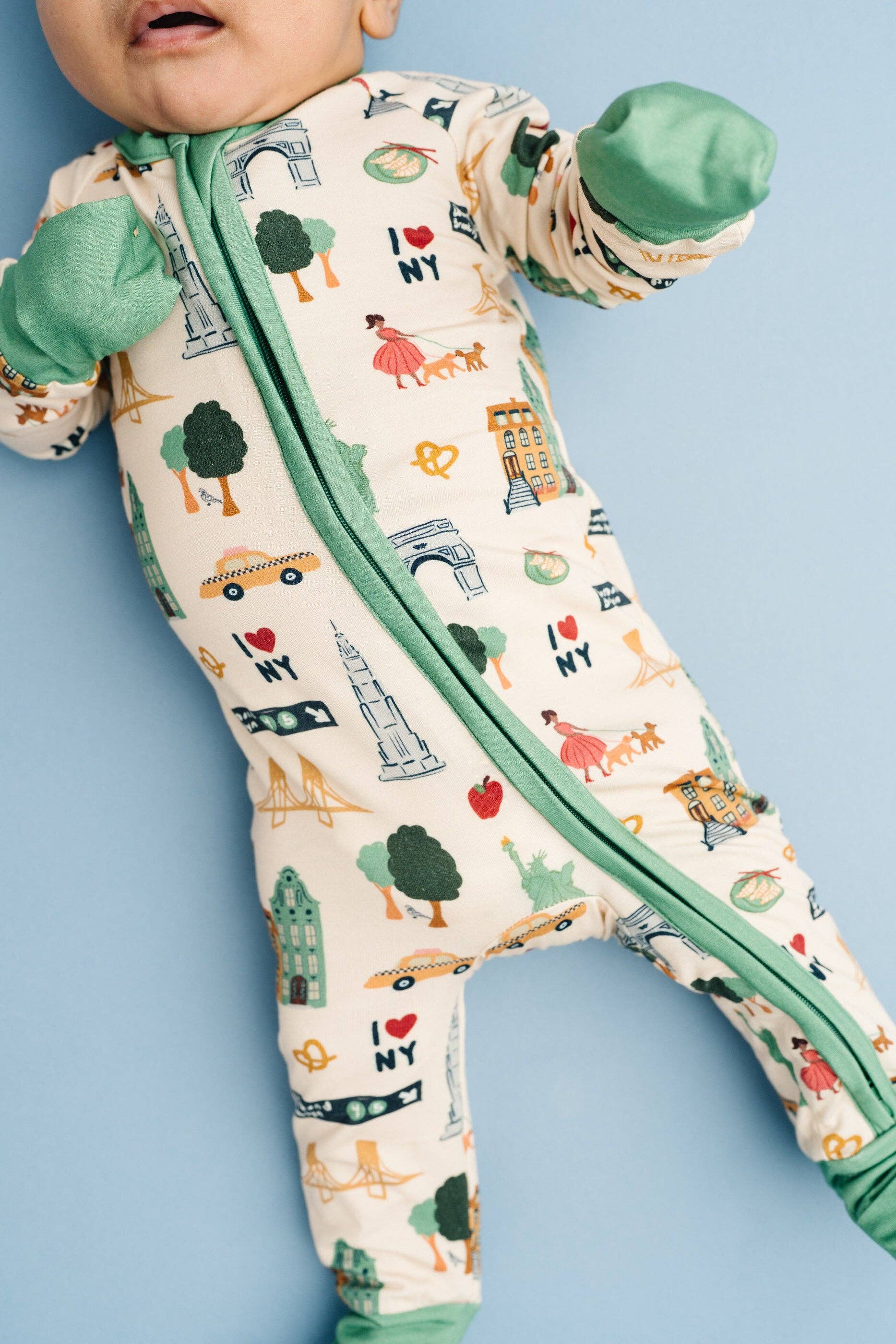 Baby Bamboo Sleeper - New York