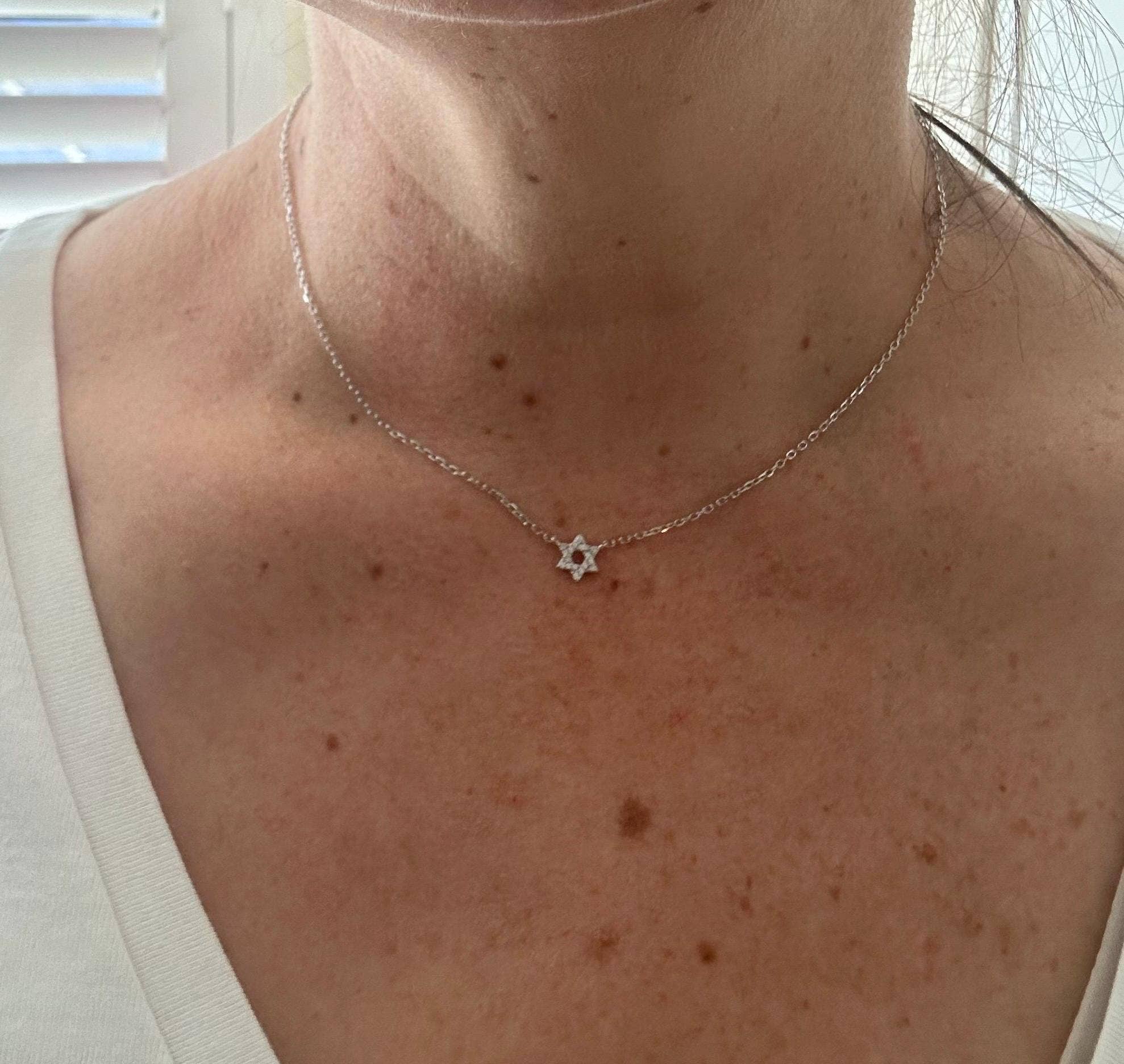 Dainty Star of David Necklace