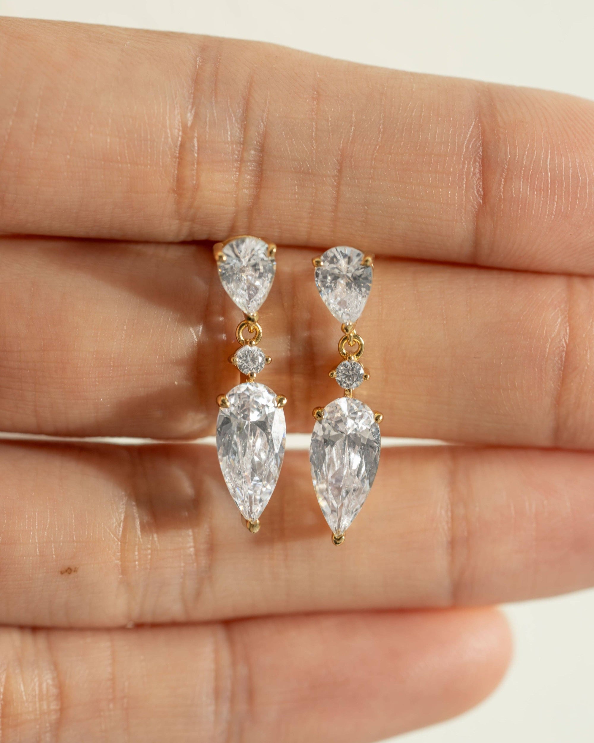 Juliette Pear Drop Earrings