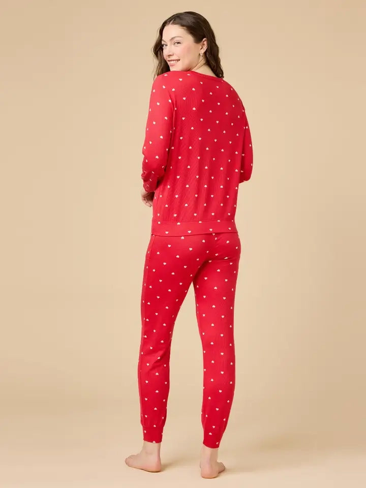 Dream Jersey Crew Neck Lounge Set
