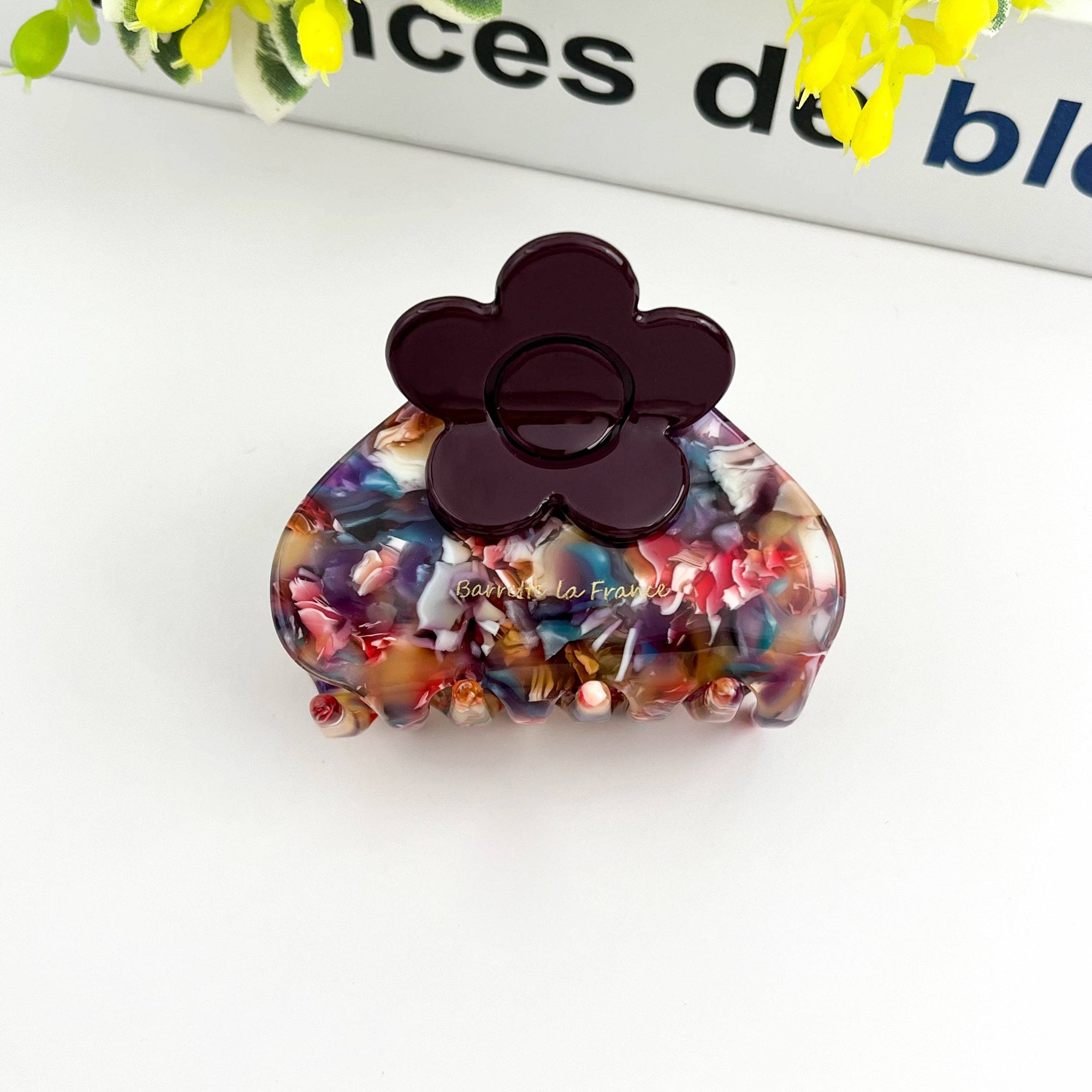 Flower Claw Clip